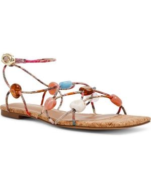 Steve Madden Tides Ankle Strap Sandal - Brown