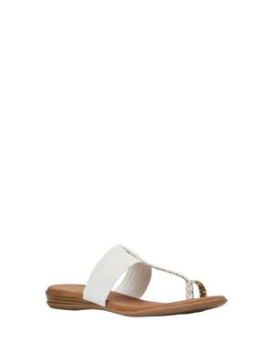 Andre Assous Neo Toe Loop Sandal - White
