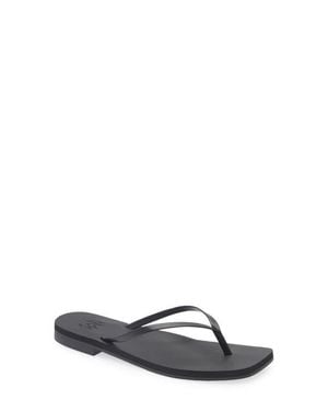 MALVADOS Lola Square Toe Flip-Flop - White