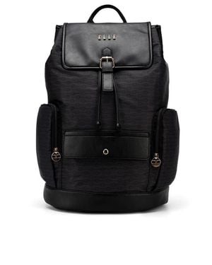 Elle Eleganza 25L Monogram Backpack - Black