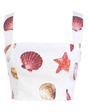 No Pise La Grama Sotavento Top - Red