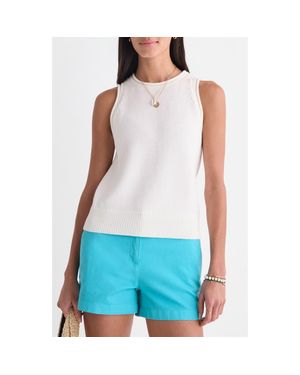 Vineyard Vines Stripe Sweater Tank - Blue