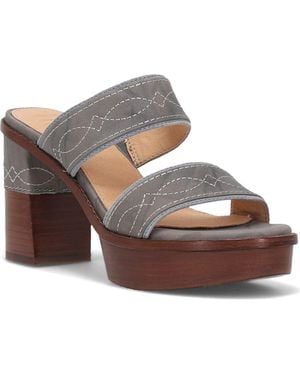 Frye Pipa Platform Sandal - Brown
