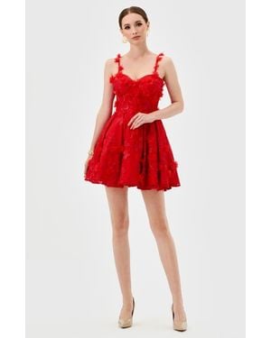 Bariano Penni 3D Floral Mini - Red