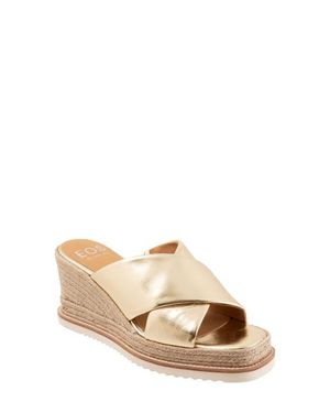 EOS FOOTWEAR Zelie Platform Wedge Sandal - Natural