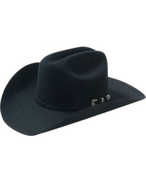 MODERN MONARCHIE Texan Felted Wool Cowboy Hat - Blue
