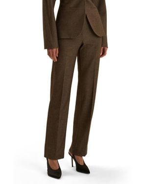 FAVORITE DAUGHTER The Uptown High Waist Straight Leg Pants - Brown