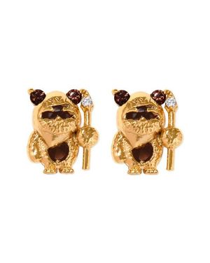Girls Crew Star Wars Ewok Stud Earrings - Metallic