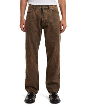 G-Star Dakota Regular Straight Leg Jeans - Brown