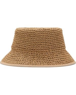Mango Crochet Bucket Hat - Natural