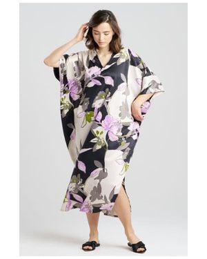 Natori Tsubaki Wedge Caftan - White