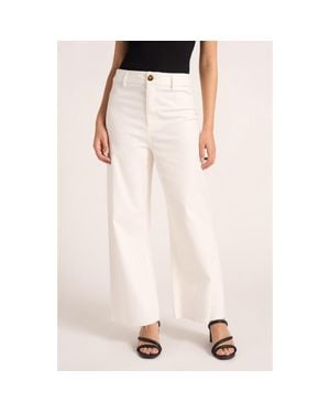 Matty M Lizzie Crop Wide Leg Pants - Multicolor