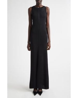 Loulou de Saison Pablo Sleeveless Maxi Dress - Black