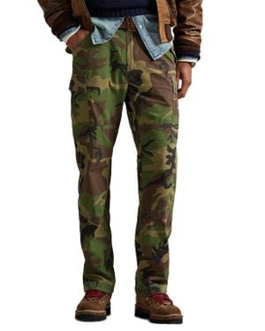 Polo Ralph Lauren Lightweight Rustic Canvas Cargo Pants - Green