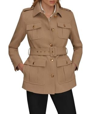 Donna Karan Safari Blazer Jacket - Natural