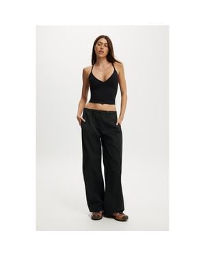 Cotton On Active Woven Utility Pant - Black