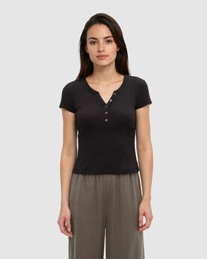 Tentree Pinewood T-Shirt - Black