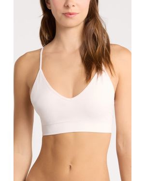 Nordstrom Seamless Bralette - White
