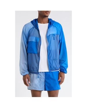 RC Outdoor Supply Griffith Colorblock Running Jacket - Blue