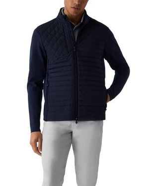 Greyson Yukon Water Repellent Hybrid Jacket - Blue