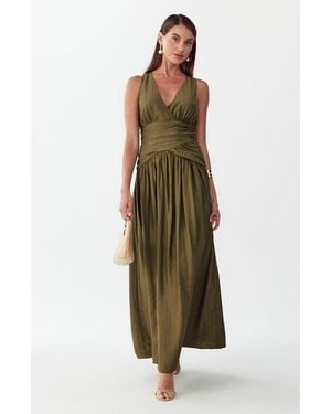 ST MRLO Jasa Midi Dress - Green