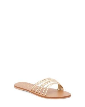 Matisse Cali Slide Sandal - Metallic