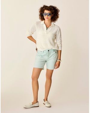 Carve Designs Oahu 6 Corduroy Short - Natural
