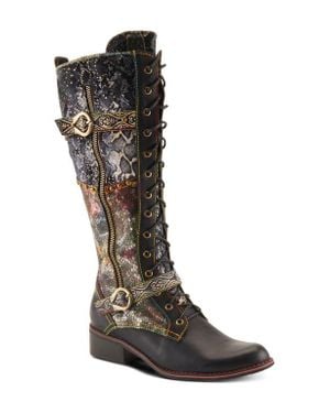 Spring Step Vaneyck Knee High Boot - Black