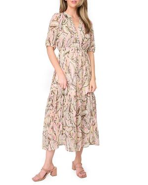 Gibsonlook Kira Drawstring Maxi Dress - Natural