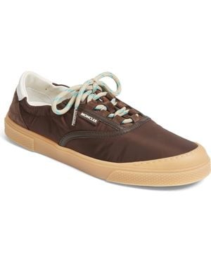 Moncler Vera Leisure Low Top Sneaker - Brown