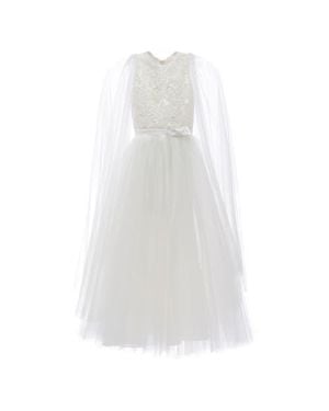 Tulle Thalia Dress - White