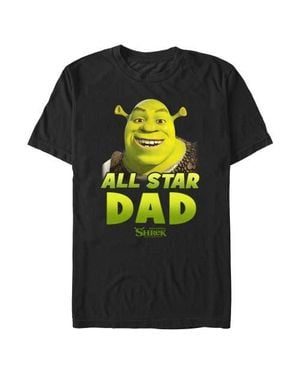 Shrek All Star Dad Graphic T-Shirt - Black