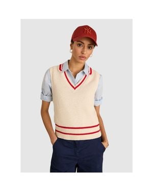 Baukjen Agnes Ecotec Knitted Vest - Blue