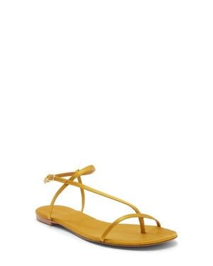 Reformation Pina Flat Sandal - Yellow