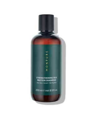 MONPURE Strengthening Silk Protein Shampoo 250Ml - Green