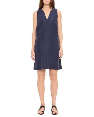 Michael Stars Maelie Sleeveless Shift Dress - Blue