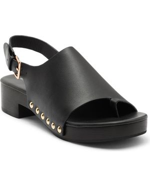 Jeffrey Campbell Pipper Slingback Platform Sandal - Black