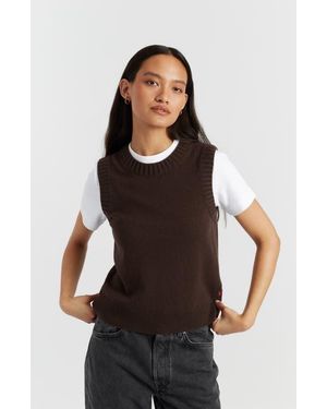Chinti & Parker Wool Cashmere Tank - Black