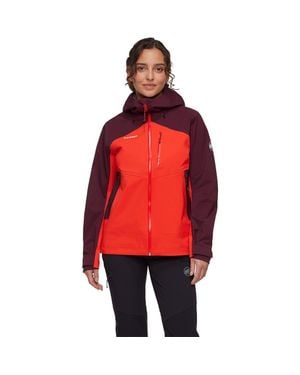 Mammut Alto Guide Hs Hooded Jacket - Red