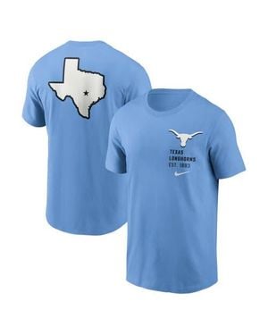 Nike Valor Texas Longhorns Record Shattered 2-Hit T-Shirt - Blue