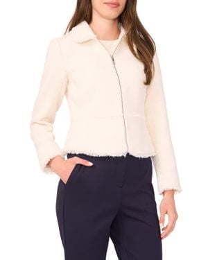Halogen® Tweed Jacket - Blue