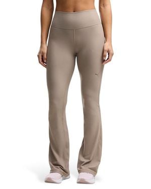 PUMA Cloudspun Performance Flare Leg Tights - Natural