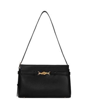 Rebecca Minkoff Small Insider Leather Shoulder Bag - Black