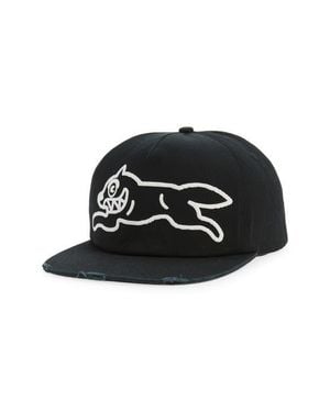 ICECREAM Rails Embroidered Logo Snapback Hat - Black