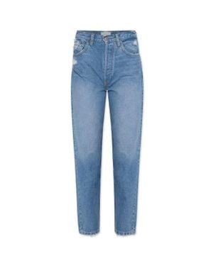Boyish The Toby Classic Tapered Vintage Boyfriend Jeans - Blue