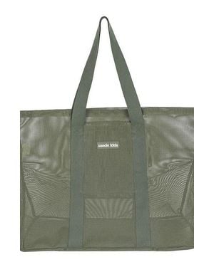 Sande Beach Hauler Mesh Beach Bag - Green