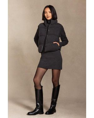 NAKEDCASHMERE Ellie Puffer Vest - Multicolor