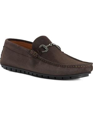 Dune Brackon Bit Loafer - Brown
