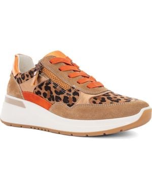 Ara Gardenia Wedge Sneaker - Gray