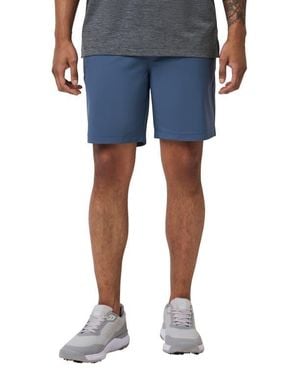 Travis Mathew Hero Hour Golf Shorts - Blue
